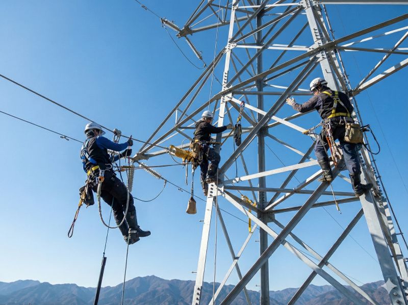 送電工事